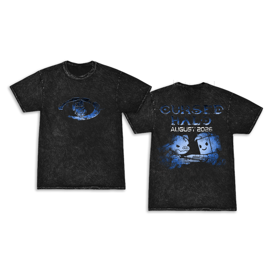 Cursed Halo Charity Tee - Mineral Wash Tee