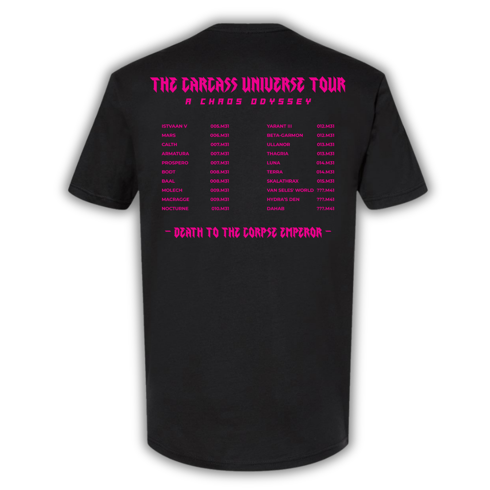 ND |  The Carcass Universe Tour - Tees