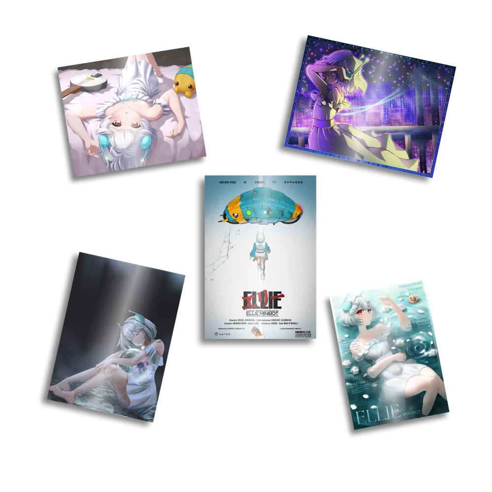 ellieminibot | Mini Art Print - Bundle