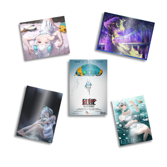 ellieminibot | Mini Art Print - Bundle
