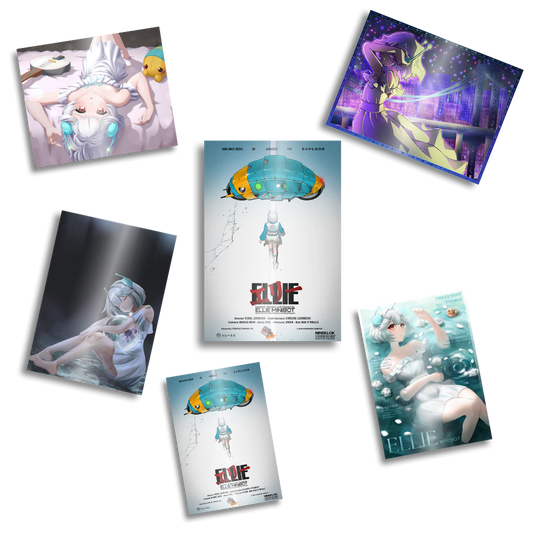 ellieminibot | Art Print + Mini Art Prints - Bundle