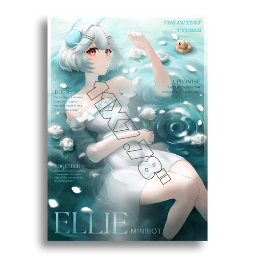 ellieminibot | Ellie_Modelbot - Mini Art Print