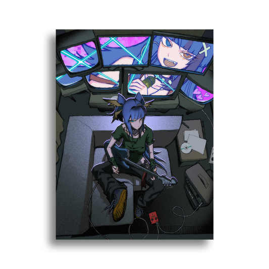 Isaa Corva | Signal Jam - Art Print